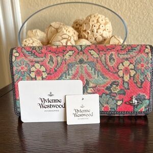 Vivienne Westwood Multicolor Patterned Wallet
